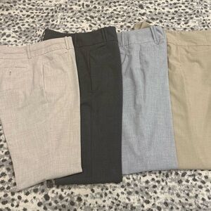 Set of 4-Like New Limited Cassidy (curvy) dress pants- size 8R.  $100